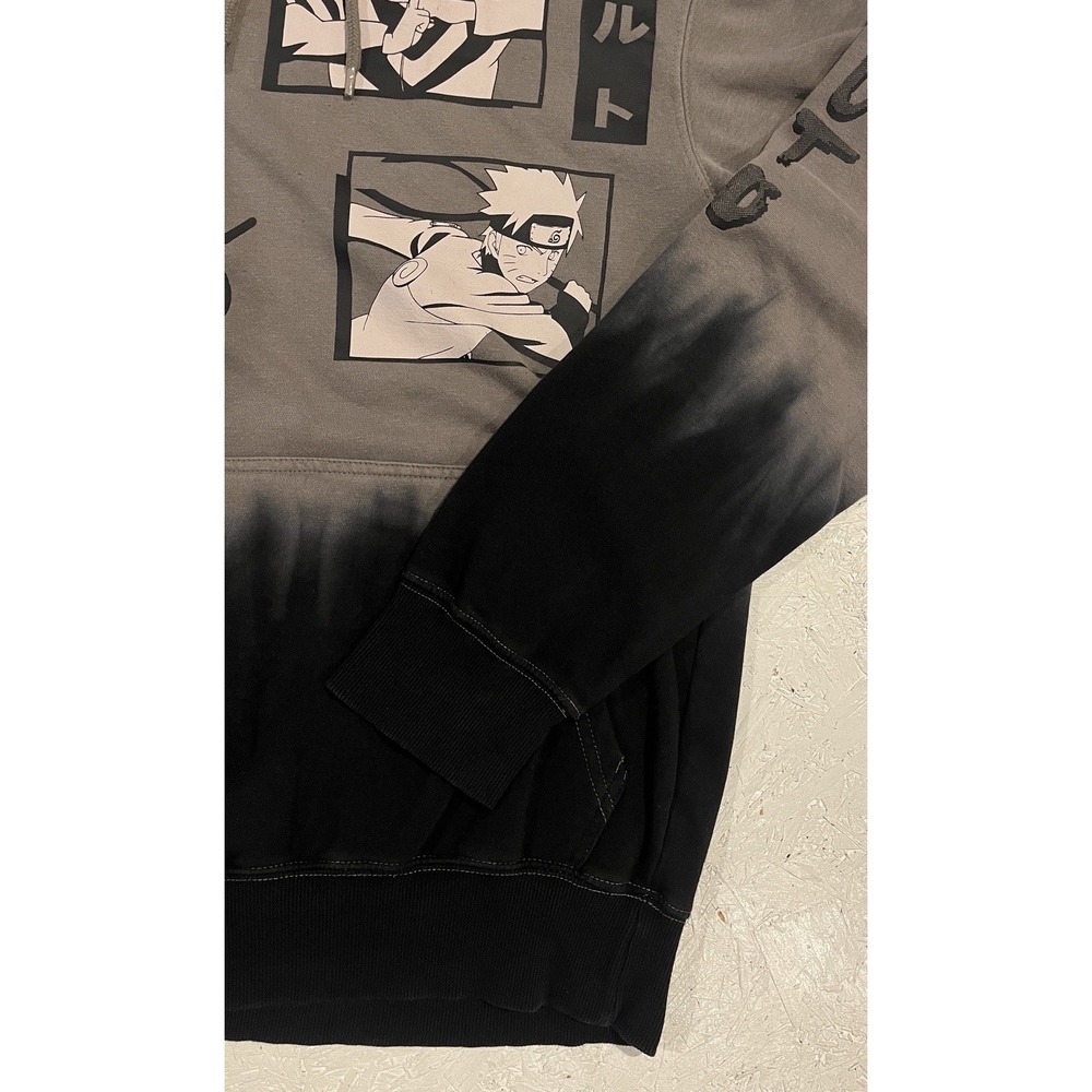 Naruto 2007 Shippuden 2002 Masashi Kishimoto Hoodie‎ Viz Media Small Black Green - Picture 2 of 10